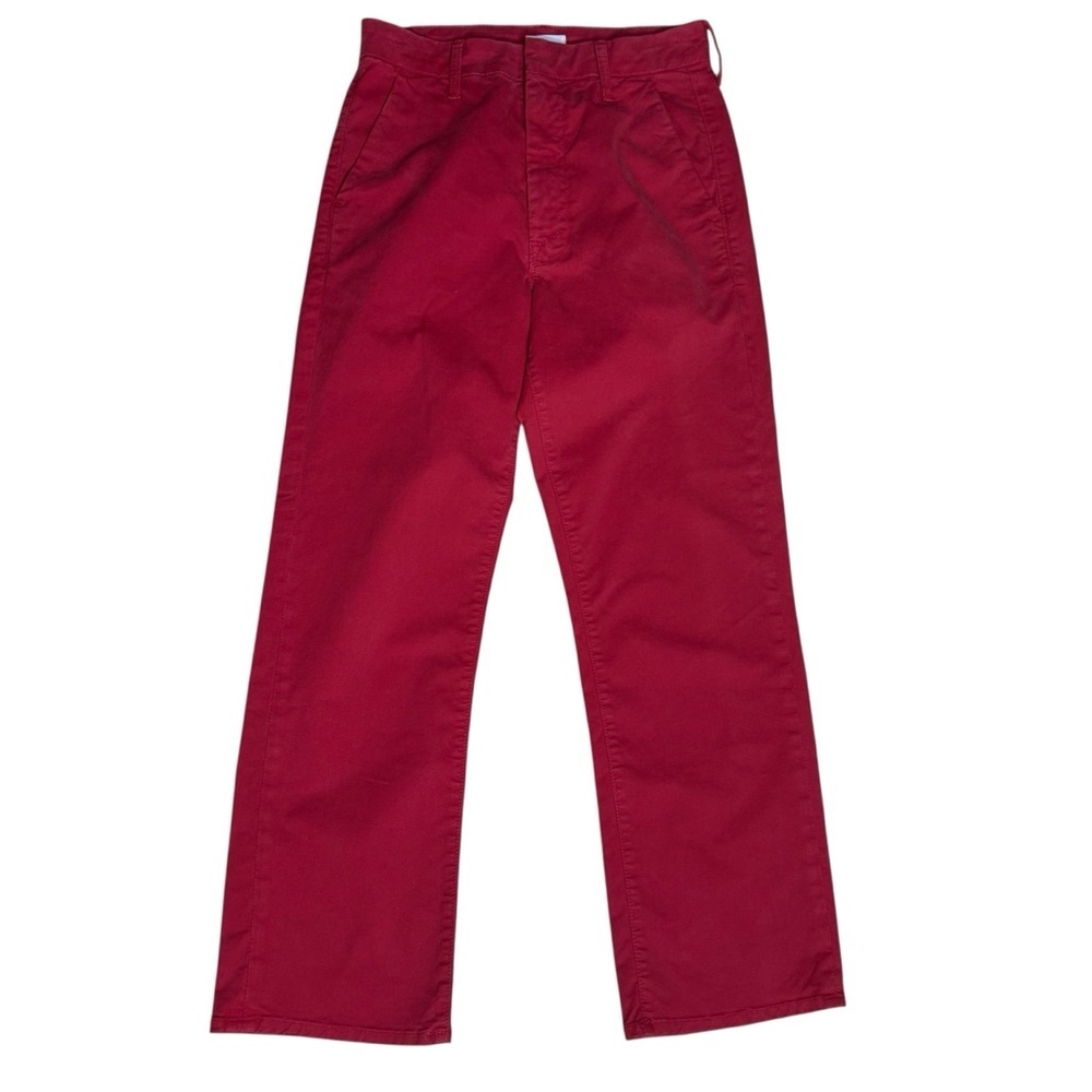 MOTHER Women’s The Tomcat Prep Pants. Wash Poppy. Size 26